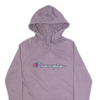 CHAMPION Mens Purple Hoodie S