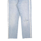 LEVI'S 501 Womens Jeans Blue Regular Straight Denim Light W28 L26 Button Fly