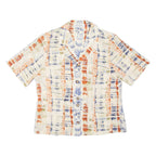 WEINBERG Mens Shirt Cream Floral S