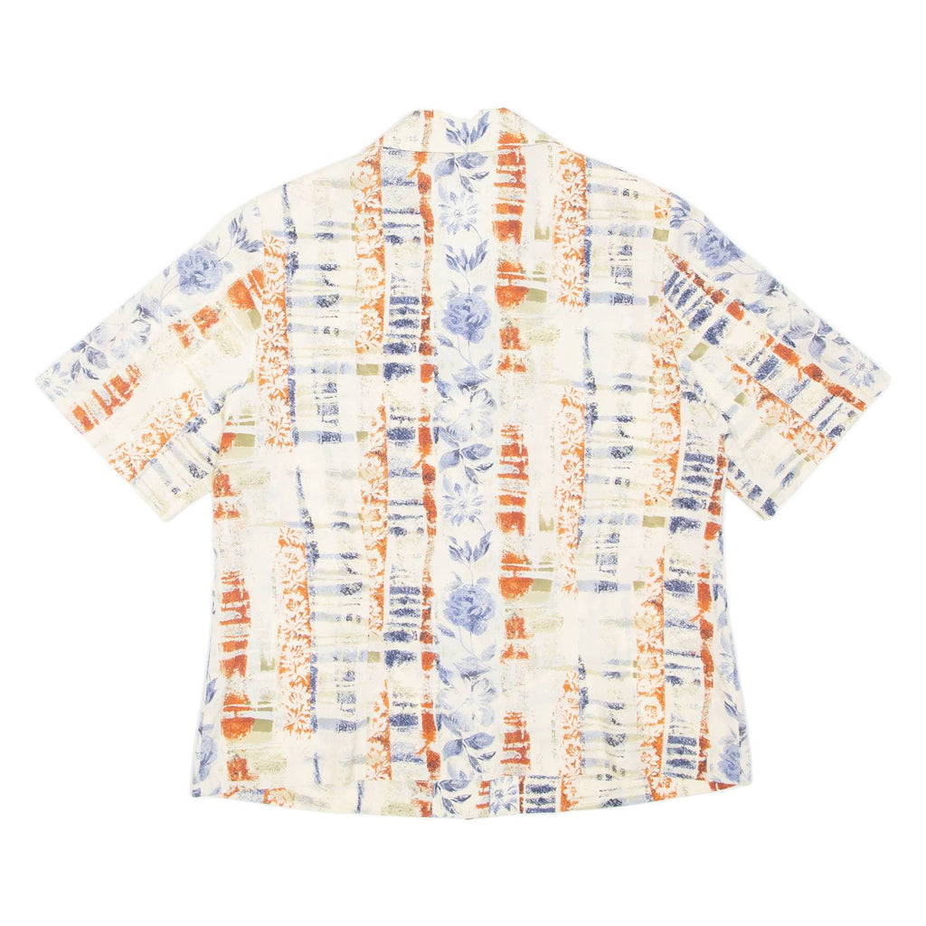 WEINBERG Mens Shirt Cream Floral S