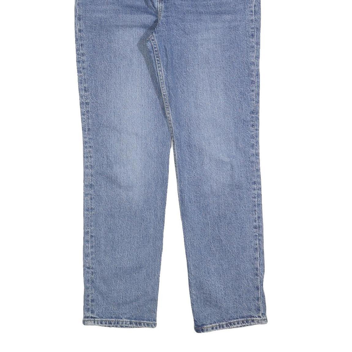 LEVI'S Womens Slim Blue Denim Medium Wash Jeans W28 L29 Classic Cotton Blend Zip