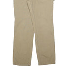 CARHARTT Womens Cotton Blend Beige Regular Fit Straight Leg Trousers W32 L32