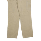 CARHARTT Womens Cotton Blend Beige Regular Fit Straight Leg Trousers W32 L32
