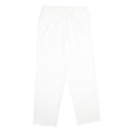 MCGREGOR Mens Regular Fit White Polyester Blend Trousers W34 L34 Classic Zip
