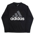 ADIDAS Womens Sweatshirt Black L