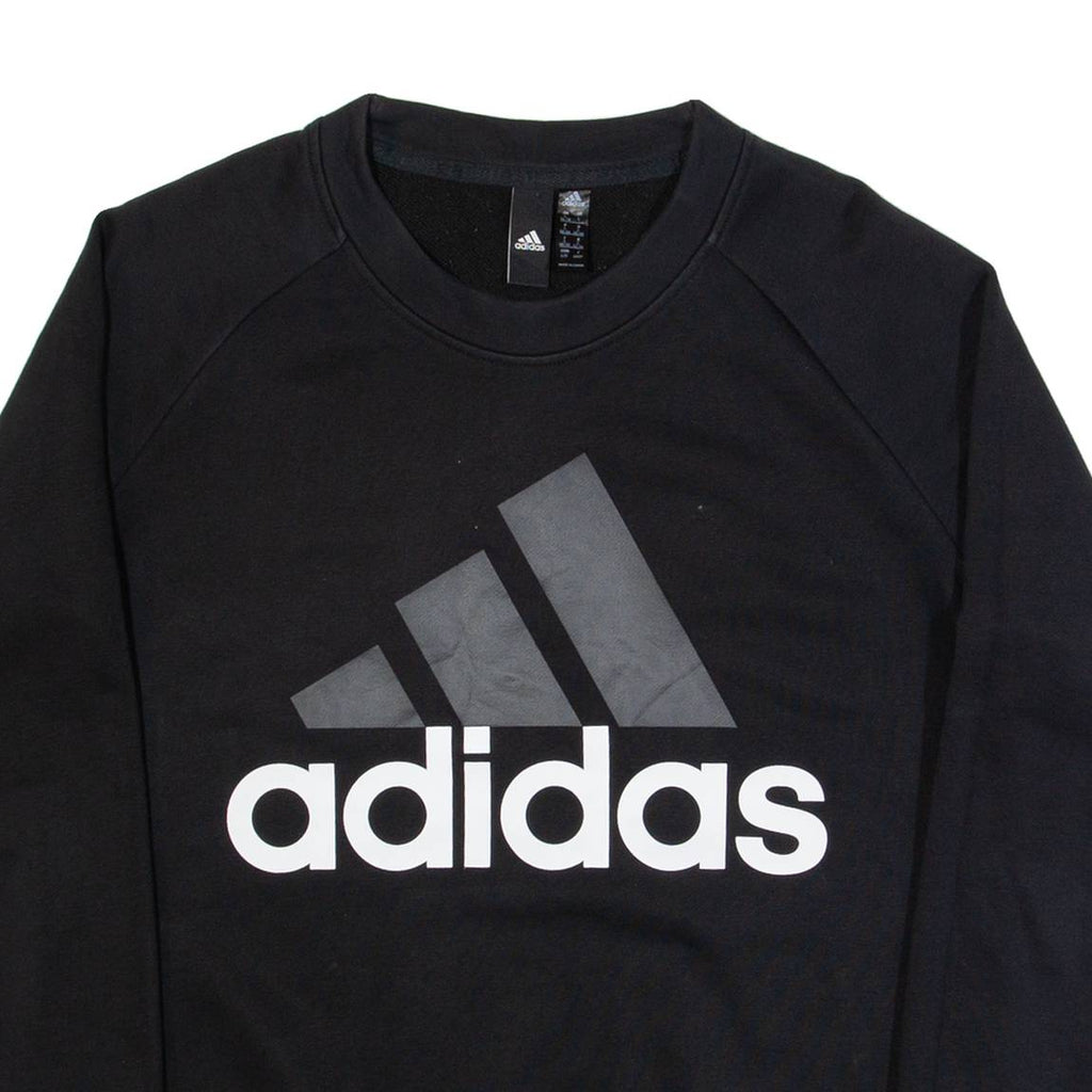 ADIDAS Womens Sweatshirt Black L