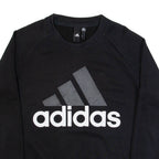 ADIDAS Womens Sweatshirt Black L