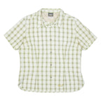 JACK WOLFSKIN Womens Shirt Green Check UK 16