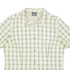 JACK WOLFSKIN Womens Shirt Green Check UK 16