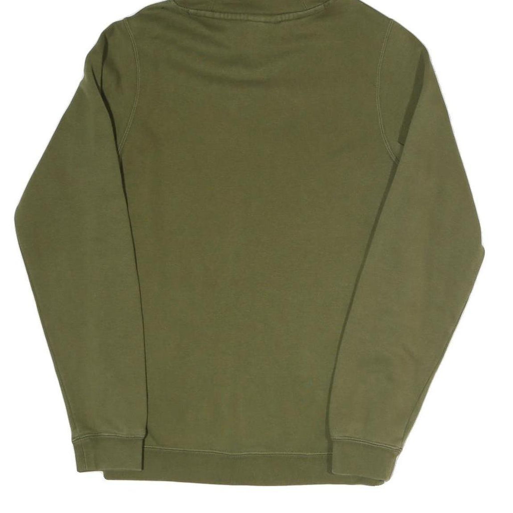 NIKE Mens Green Hoodie XS Cotton Blend Pullover Sweatshirt