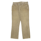 POLO RALPH LAUREN Mens Cotton Beige Regular Straight Trousers W34 L32 Classic