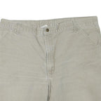 CARHARTT Mens Shorts Beige Casual Plain XL W40 Durable Cotton Blend Workwear
