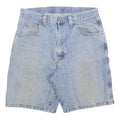WRANGLER Mens Denim Blue Casual Shorts M W34 Cotton Blend Workwear Summer