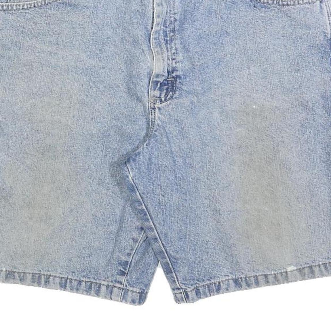 WRANGLER Mens Denim Blue Casual Shorts M W34 Cotton Blend Workwear Summer