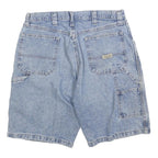 WRANGLER Mens Denim Blue Casual Shorts M W34 Cotton Blend Workwear Summer