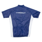 Cycling Mens Jersey Blue 1/2 Zip XL