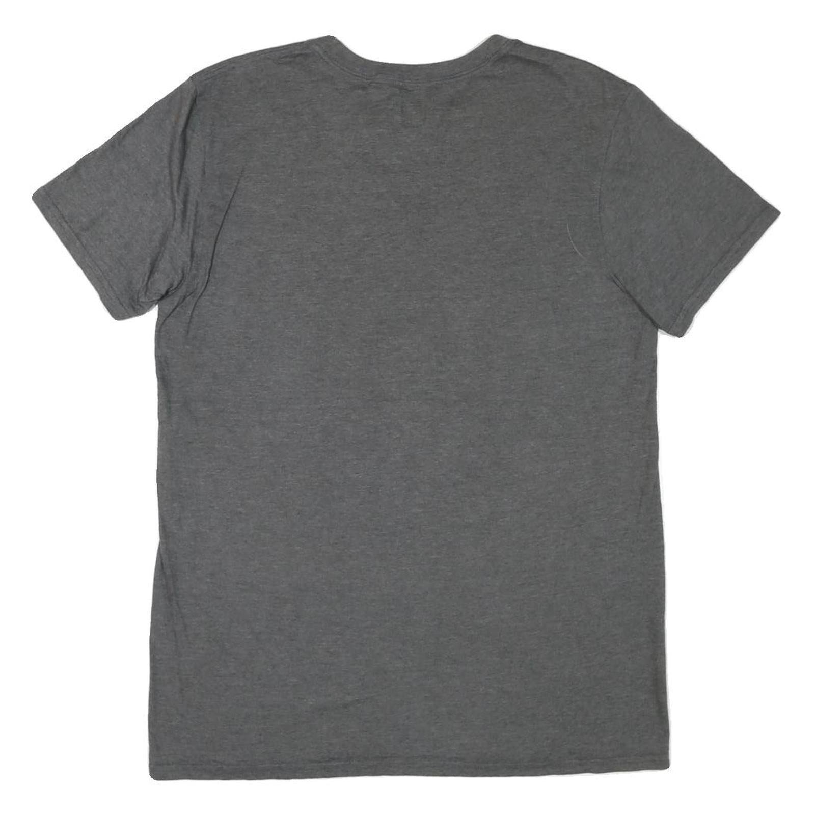 NBA Mens Grey Indiana Basketball Graphic T-Shirt M Short Sleeve Crew Neck