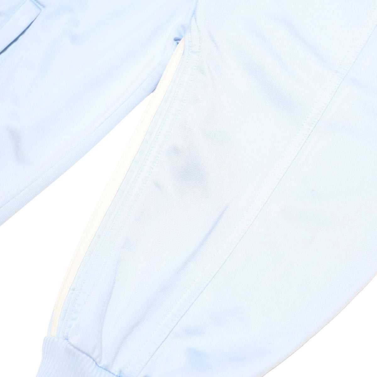ADIDAS Mens Light Blue Zip Up Polyester Jacket L Casual Sportswear