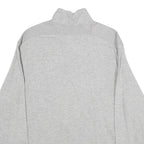 CALVIN KLEIN Mens Grey Pullover Plain Crew Neck Basic Knit 2XL Cotton Jumper