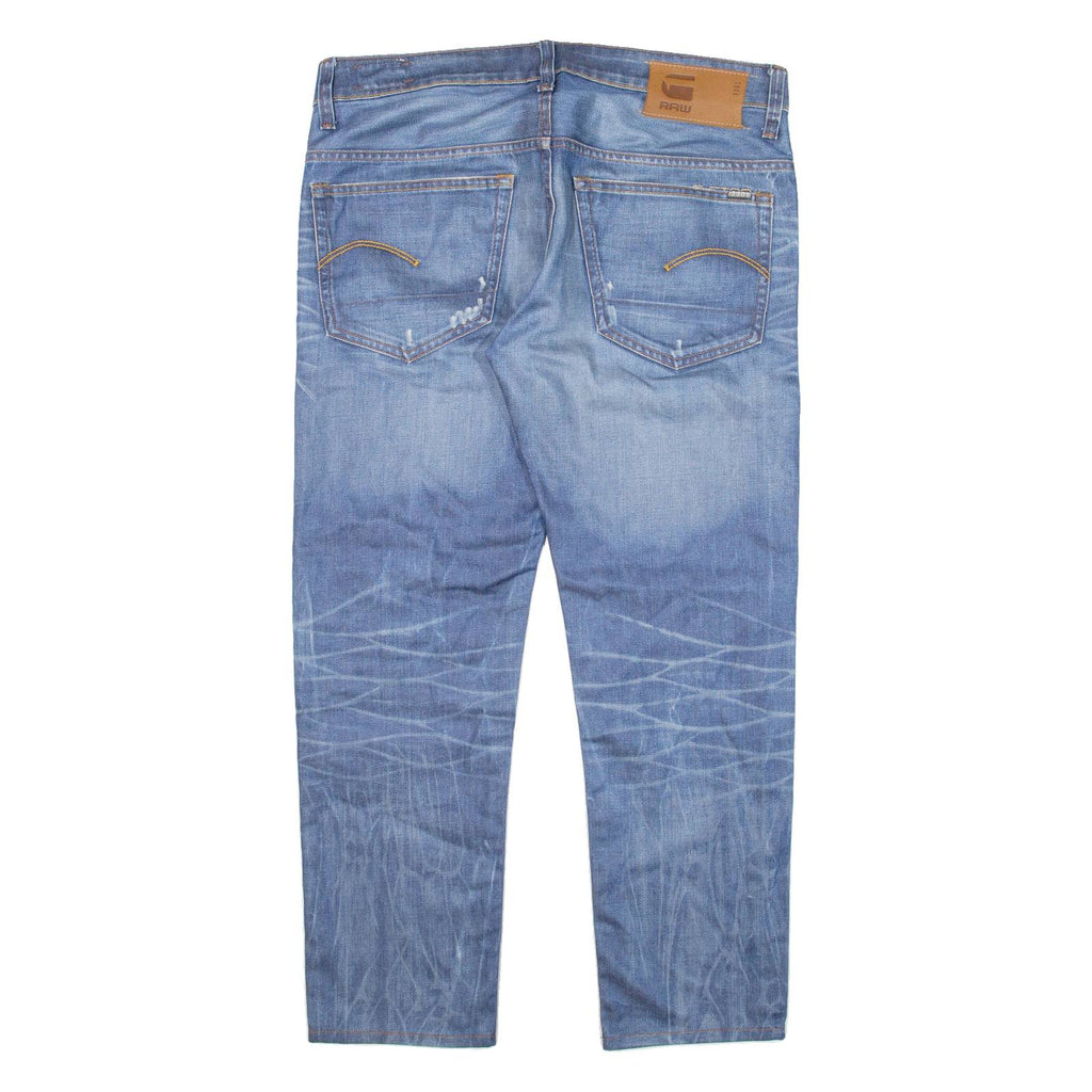 G-STAR RAW Mens Jeans Blue Regular Tapered W36 L27