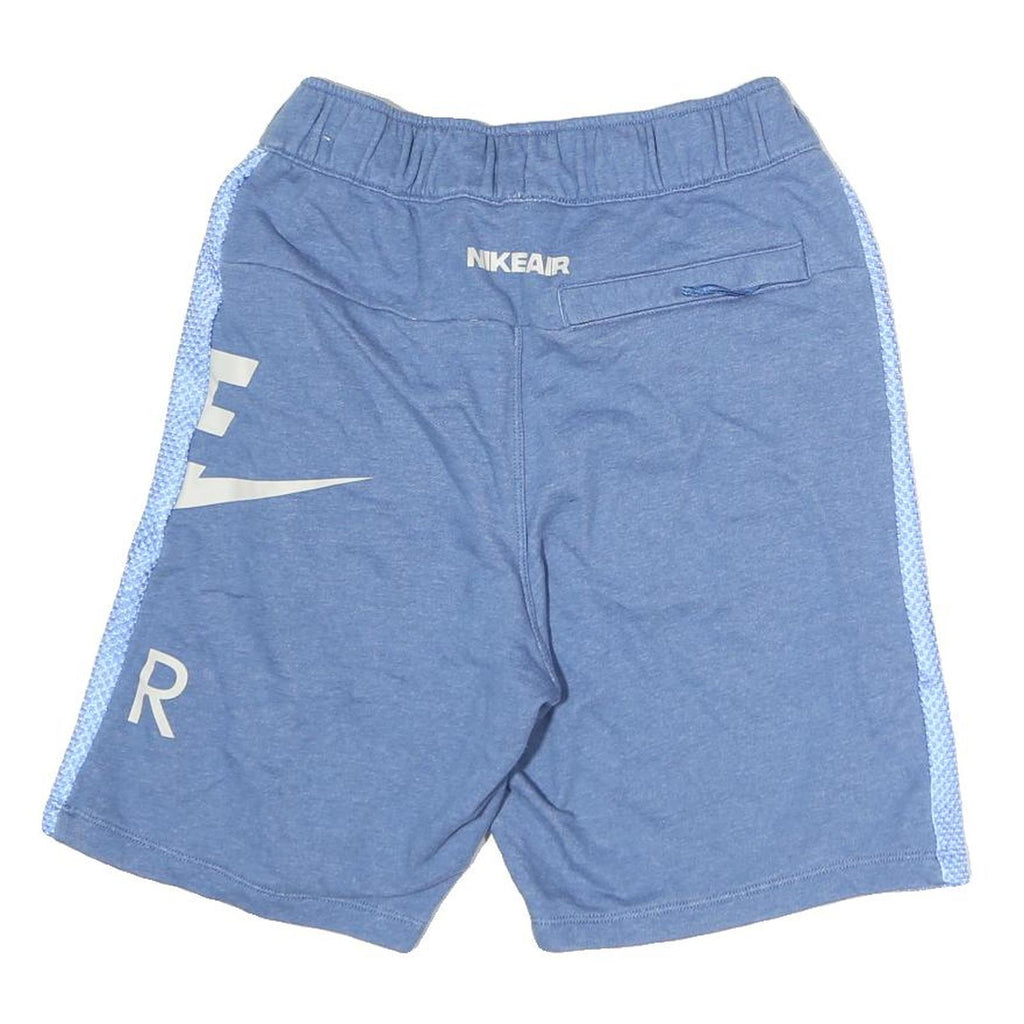 NIKE Mens Cotton Blue Sports Casual Shorts S W28 Nike Air Logo