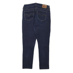 LEVI'S Womens Jeans Blue Slim Skinny Denim Medium W26 L24 Zip Casual