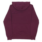 THE NORTH FACE Womens Maroon Hoodie S Cotton Blend Pullover Drawstring Hood