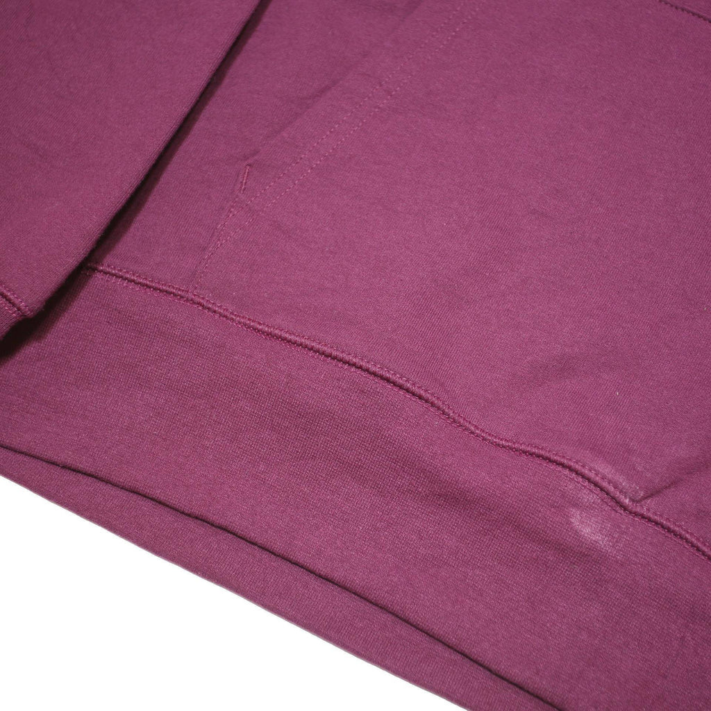 THE NORTH FACE Womens Maroon Hoodie S Cotton Blend Pullover Drawstring Hood