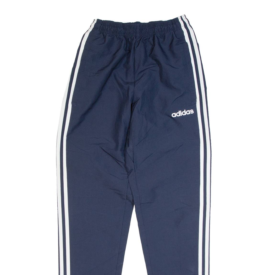 ADIDAS Mesh Lined Womens Track Pants Blue Tapered XS W22 L31