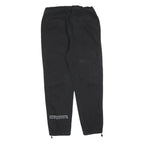 ZARA Mens Cotton Blend Black Regular Fit Straight Trousers W30 L26 Casual