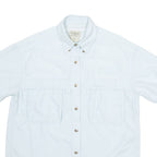 LL BEAN Womens Plain Shirt Blue XS