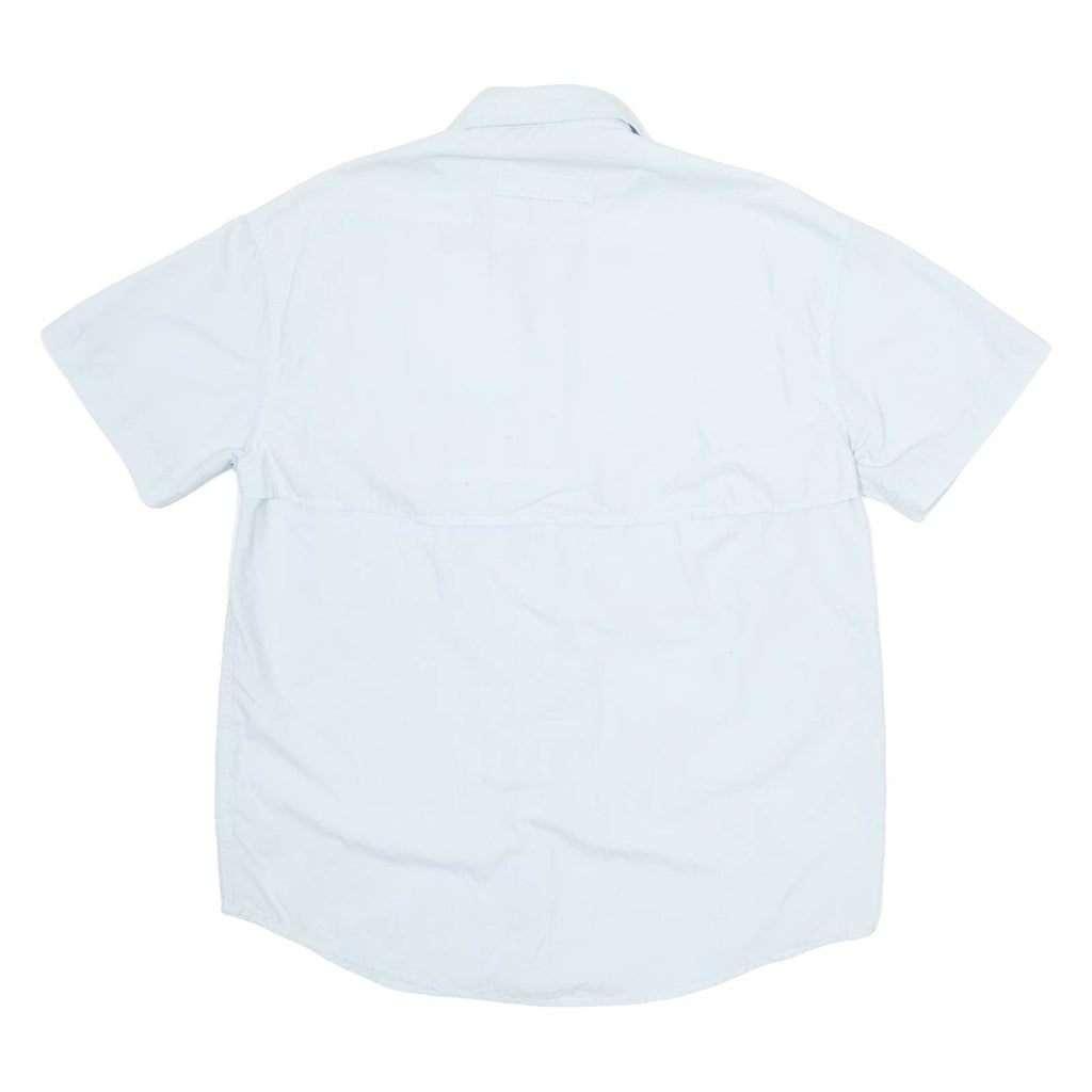 LL BEAN Womens Plain Shirt Blue XS