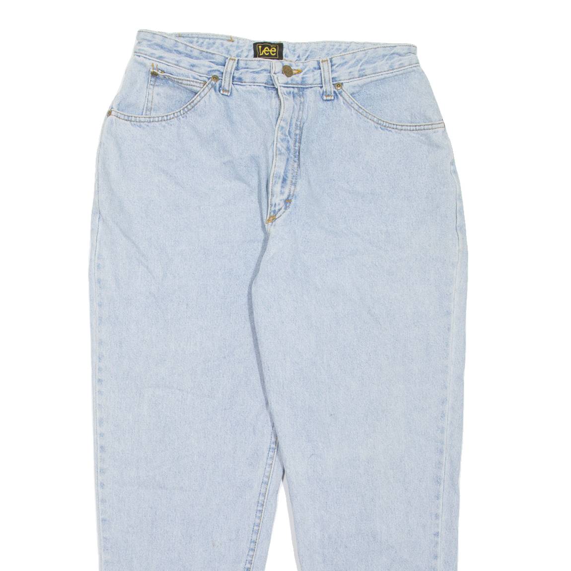 LEE Carolina Womens Jeans Blue Regular Mom W28 L26