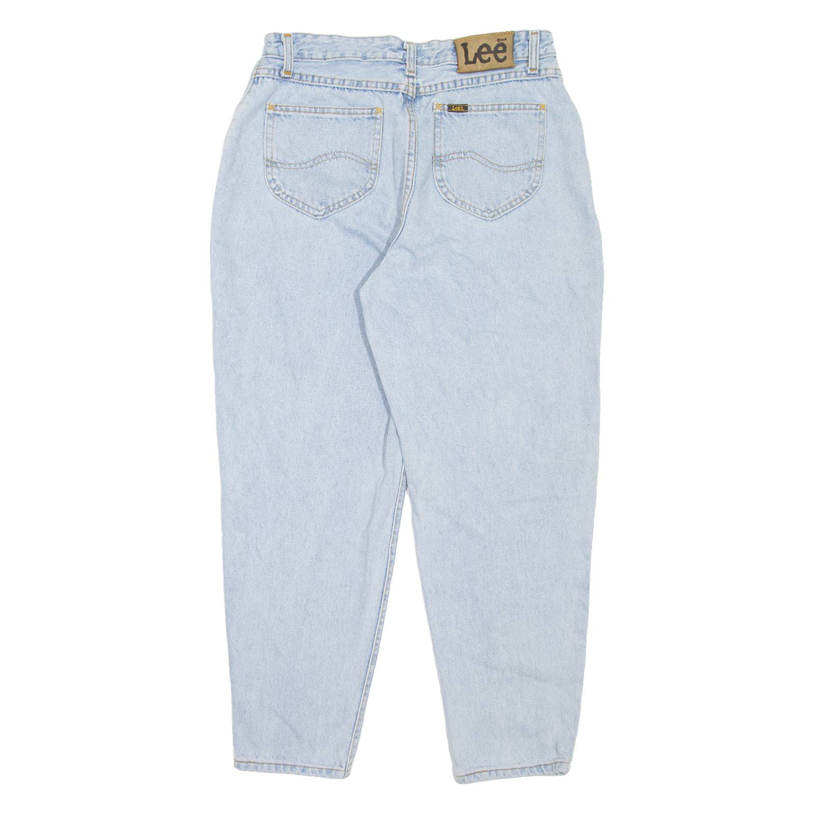 LEE Carolina Womens Jeans Blue Regular Mom W28 L26