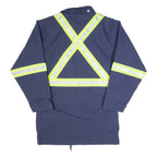 BIG BILL Sherpa Lined Mens Workwear Coat Blue S