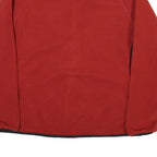 THE NORTH FACE Womens Red Zip Jacket XL Cotton Plain Outdoor Casual Warm