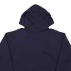 CHAMPION Mens Navy Blue UAlbany Pullover Hoodie L Cotton Blend Casual