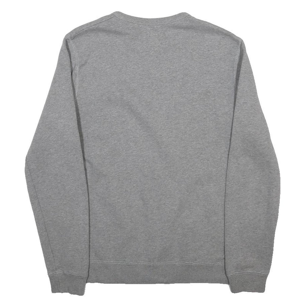 JACK WILLS Mens Grey Cotton Blend Crew Neck S Casual Pullover Sweatshirt