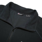 BERGHAUS Mens Black & Grey Outdoor Pullover Polyester Jumper Size L Half Zip