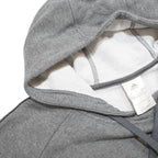 ADIDAS Mens Grey Pullover Hoodie L Cotton Blend Lightweight Casual Sports