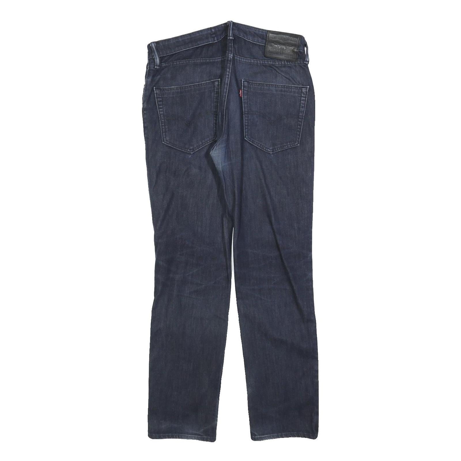 LEVI'S 511 Slim Mens Jeans Blue Slim Straight Denim Medium W32 L30 Stylish