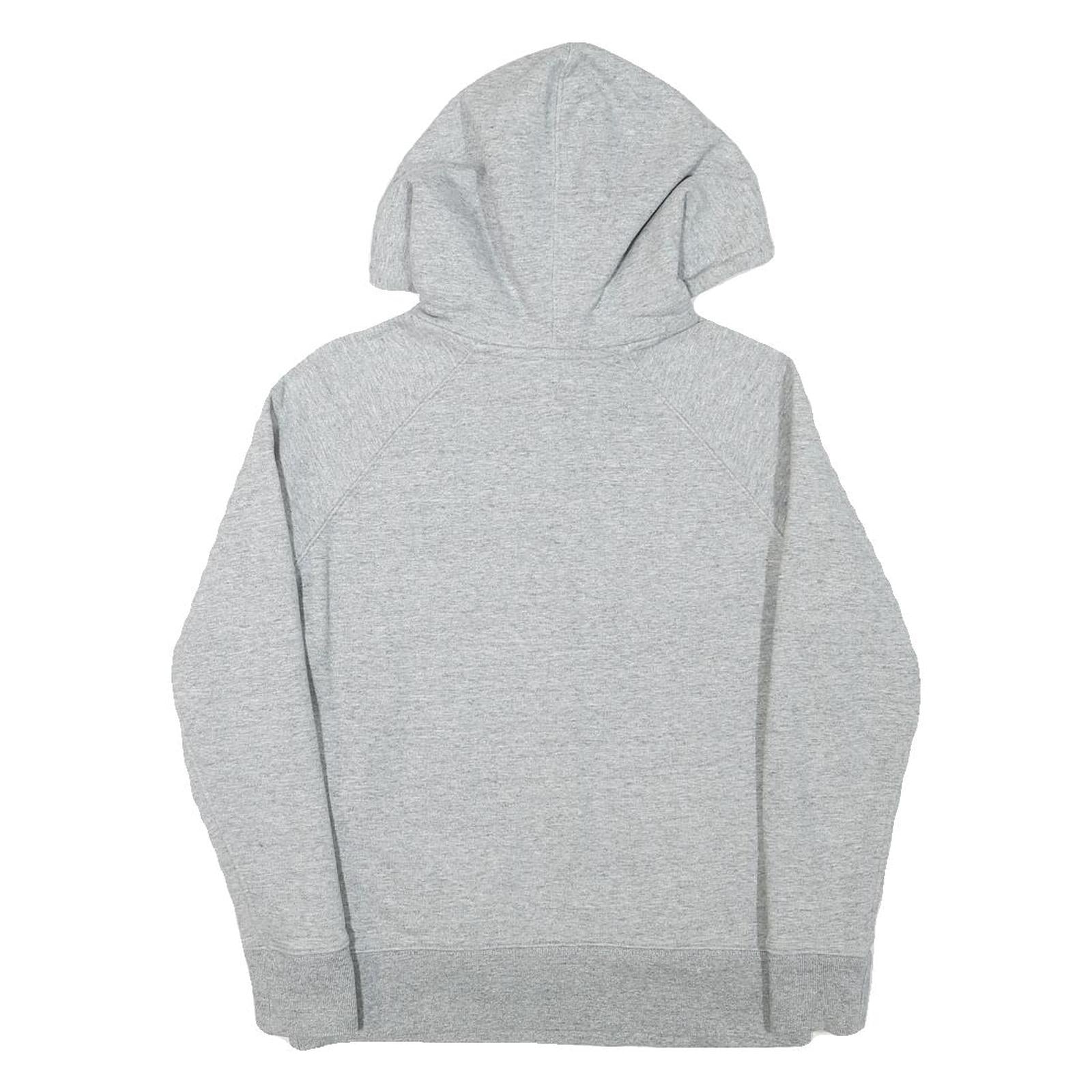 LEVI'S Mens Grey Cotton Blend Pullover Hoodie XXS Casual Logo Sweatshirt