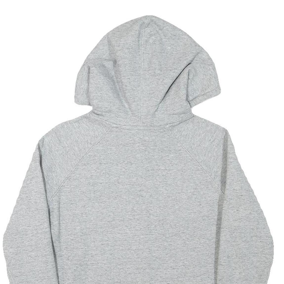 LEVI'S Mens Grey Cotton Blend Pullover Hoodie XXS Casual Logo Sweatshirt
