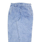 Womens Regular Light Blue Denim Cotton Blend Jeans W28 L27 Zip Closure