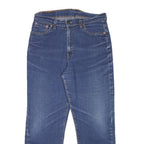 LEVI'S Mens Blue Regular Straight Denim Jeans W28 L24 Classic Zip Closure