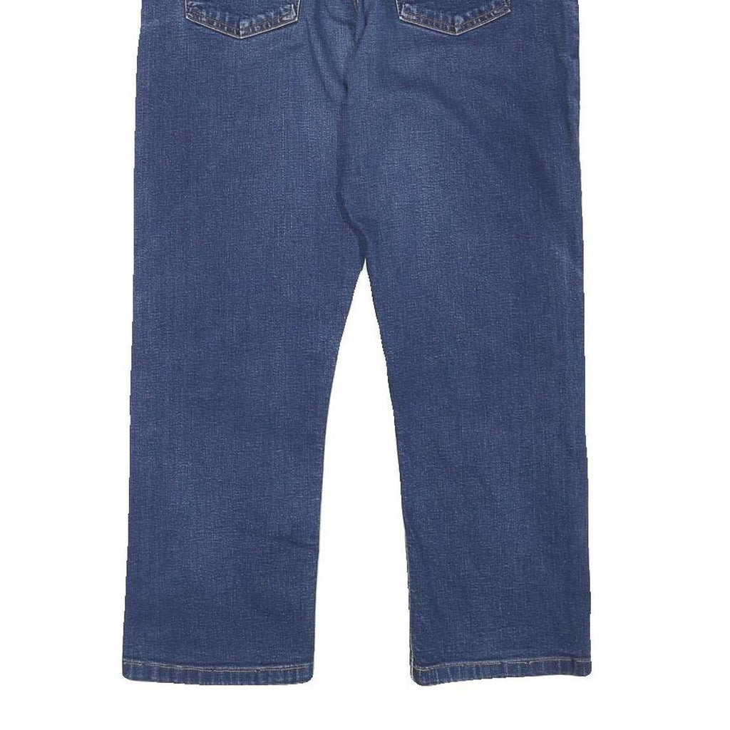 LEVI'S Mens Blue Regular Straight Denim Jeans W28 L24 Classic Zip Closure