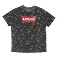 LEVI'S Mens Black & Grey Camouflage Graphic T-Shirt M Short Sleeve Crew Neck