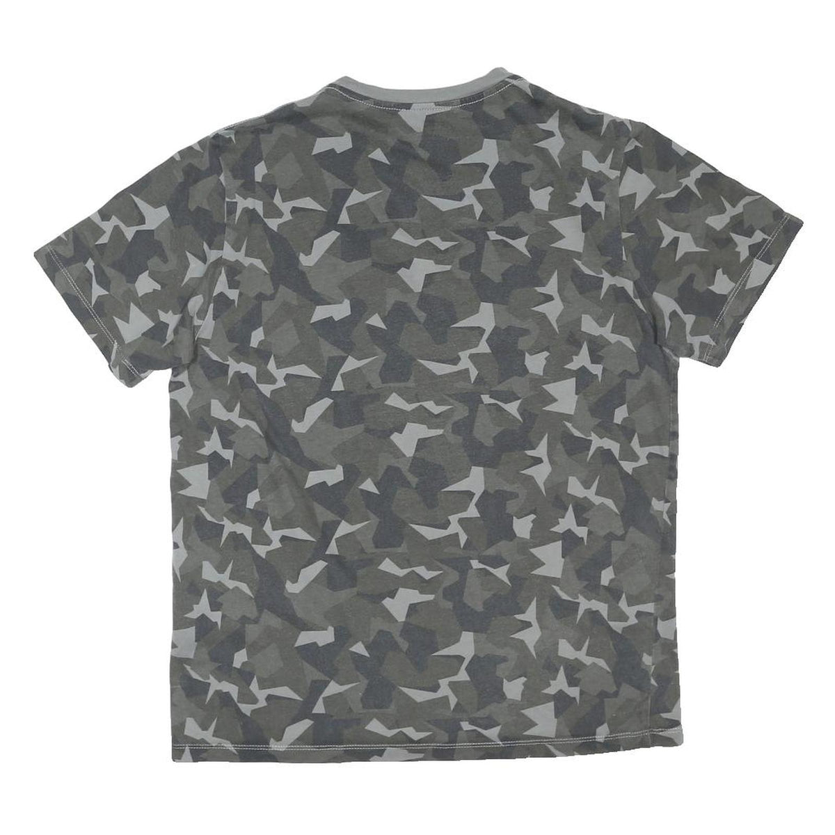 LEVI'S Mens Black & Grey Camouflage Graphic T-Shirt M Short Sleeve Crew Neck