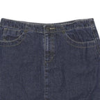AMERICAN EAGLE Womens Blue Denim Mini Cotton Blend Skirt UK 6 Casual Essential