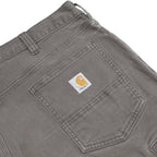 CARHARTT Mens Cotton Blend Grey Relaxed Fit Straight Trousers W42 L30 Workwear